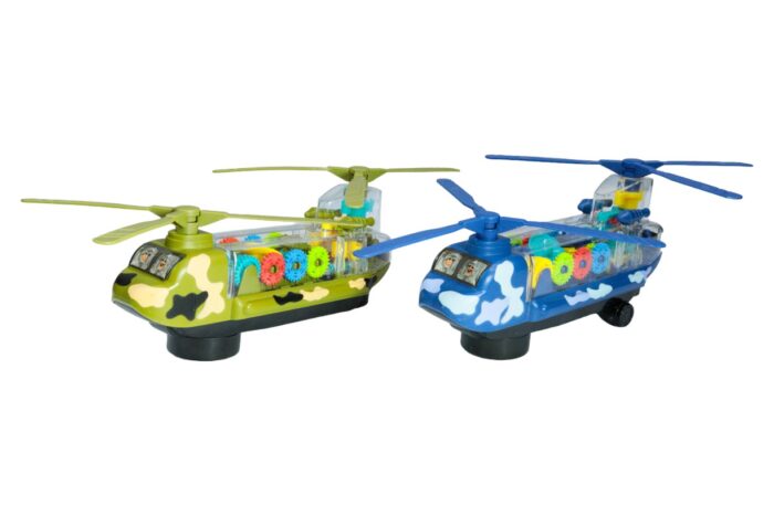 Helicóptero transportador de engranajes - Imagen 1