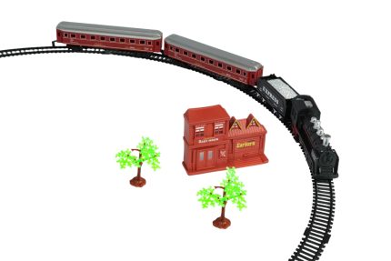 Tren de pasajeros clásico didáctico