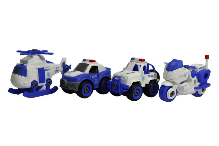 Vehículos policiales para construir - Imagen 1