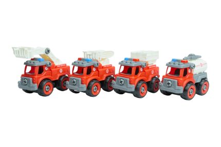 Autitos bombero de rescate para construir