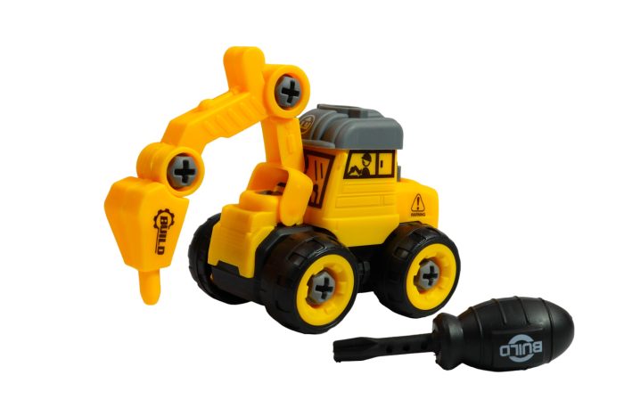 Vehículos mini de construcción, para construir - Imagen 5