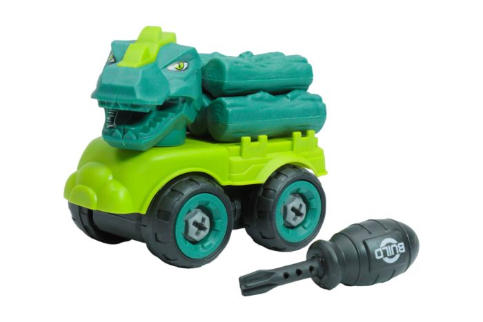 Autitos diseño dinosaurio para construir - Imagen 2