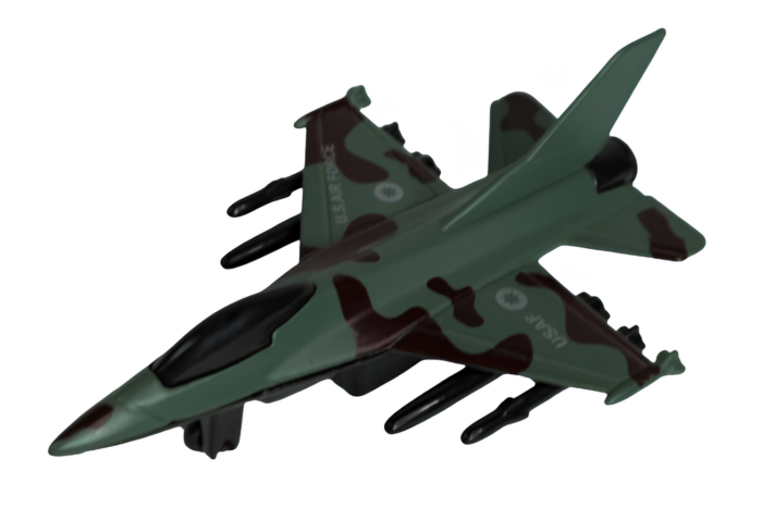 Juguete avión de combate, cuatro diseños distintos - Imagen 3