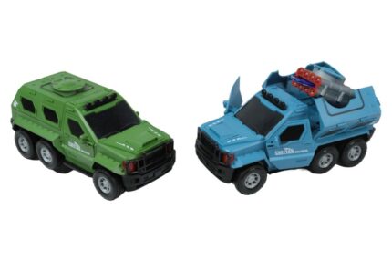 Auto lanza tazos