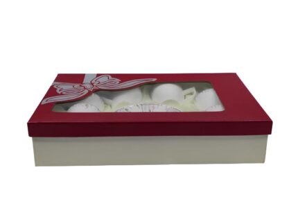 Set de juego de 6 tazas de porcelana