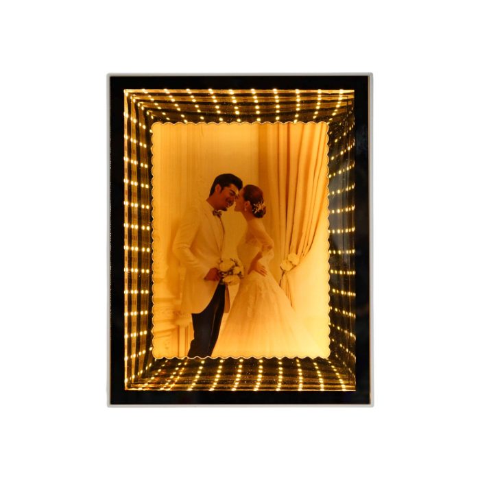 Marco de Foto Diseño Espejo 15x20cm Luz Led - Imagen 5