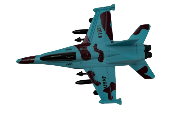 Juguete avión de combate, cuatro diseños distintos - Imagen 7