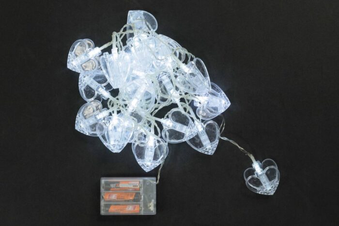 3643edec-6b9a-4ff9-8be4-baf63341aa6f.jpg Luces guirnalda Led pinzas de corazones - Imagen 2