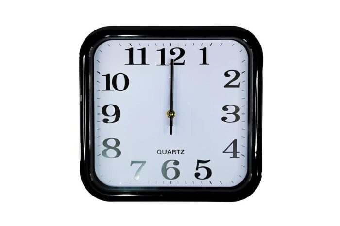 Reloj de pared de 30 cm cuadrado - Imagen 3