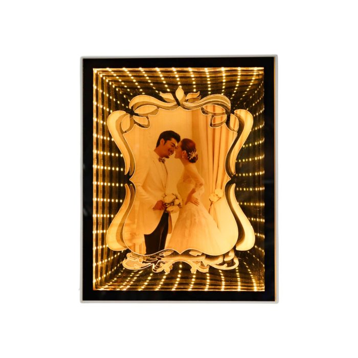 Marco de Foto Diseño Espejo 15x20cm Luz Led - Imagen 6