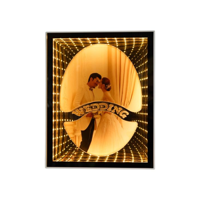 Marco de Foto Diseño Espejo 15x20cm Luz Led - Imagen 7