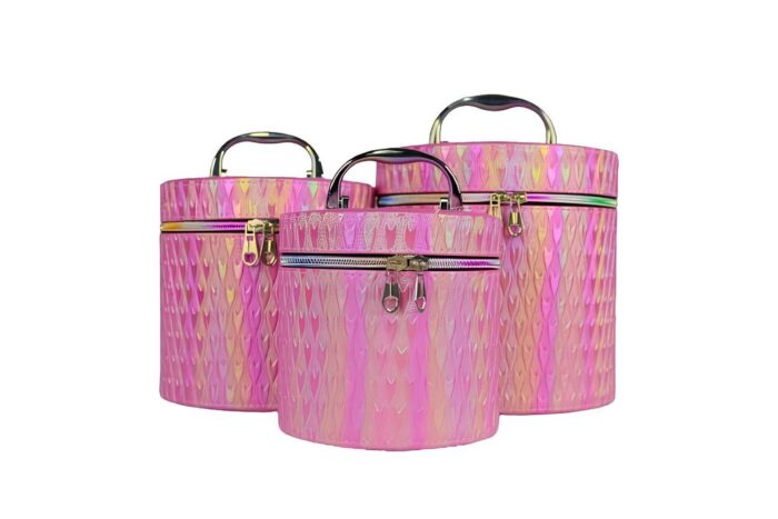 5b48f39d-c2cf-4cf0-a102-389d62a37d98.jpg Cilíndro para maquillaje diseño trenzado corazón - Imagen 5