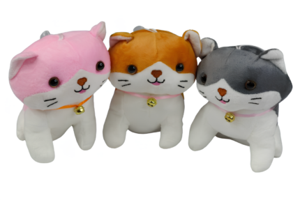Peluche gato cascabel