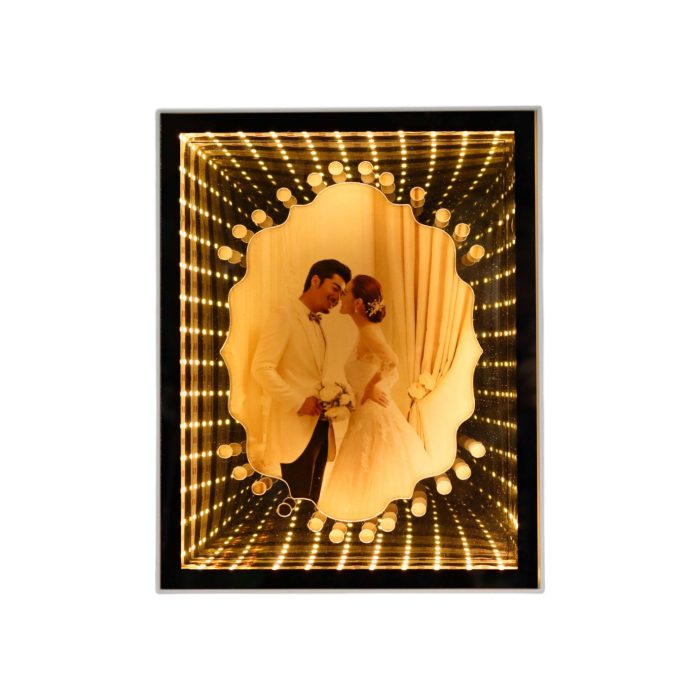 Marco de Foto Diseño Espejo 15x20cm Luz Led - Imagen 8