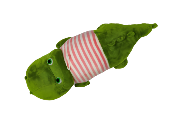 Peluche de cocodrilo con pijama - Imagen 5