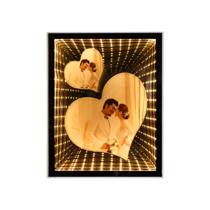 Marco de Foto Diseño Espejo 15x20cm Luz Led - Imagen 9