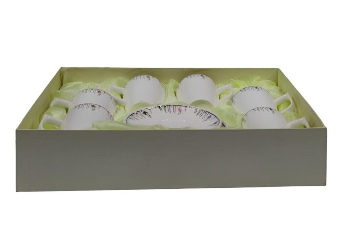 Set de juego de 6 tazas de porcelana - Imagen 5