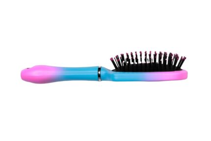 Cepillo neumatico Bicolor mediano para el cabello