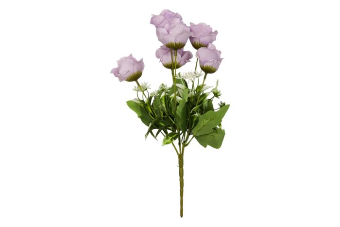 860498-3 Ramito Rosas de Tela - Imagen 3