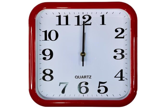 Reloj de pared de 30 cm cuadrado - Imagen 7