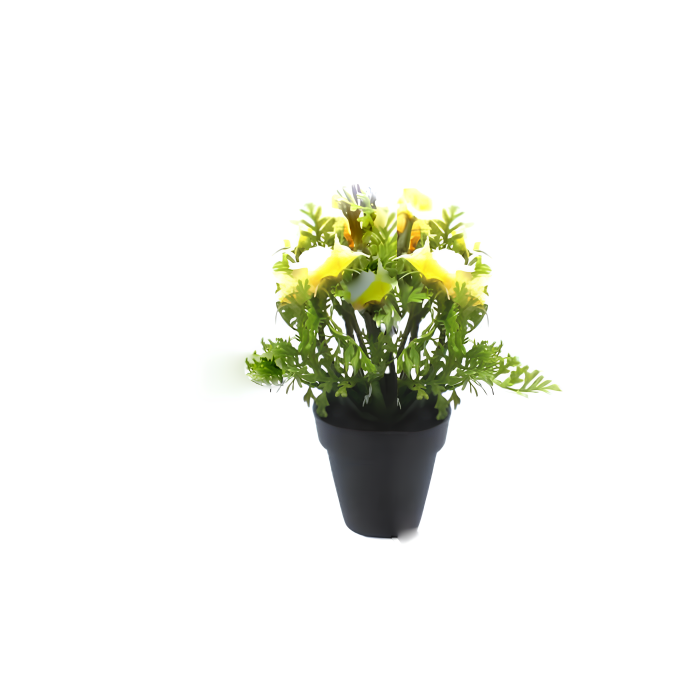 955217-2 Maceta con Azaleas Artificiales - Imagen 2