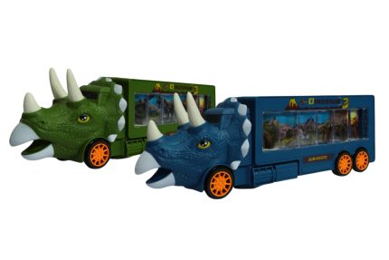 Camión dinosaurio triceratops
