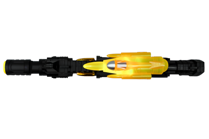 Lanzador con avión amarillo incluido - Imagen 3