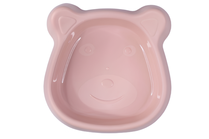 Plato de comida para perro, en forma cara de perro - Imagen 2