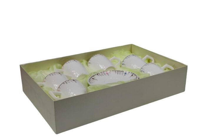 Set de juego de 6 tazas de porcelana - Imagen 6