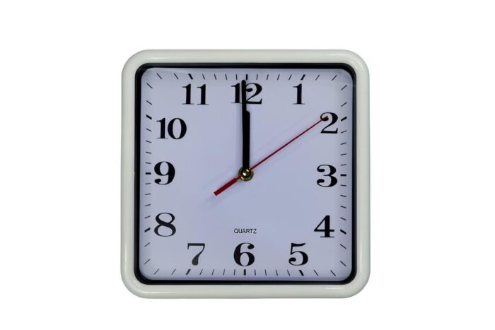 Reloj de pared de 23cm cuadrado - Imagen 5