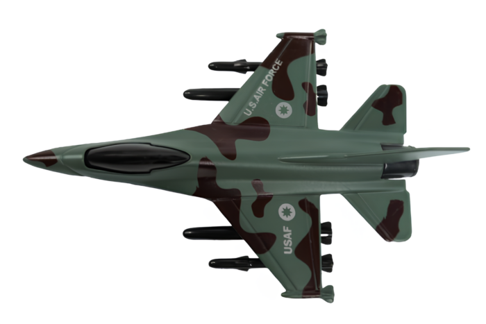 Juguete avión de combate, cuatro diseños distintos - Imagen 4