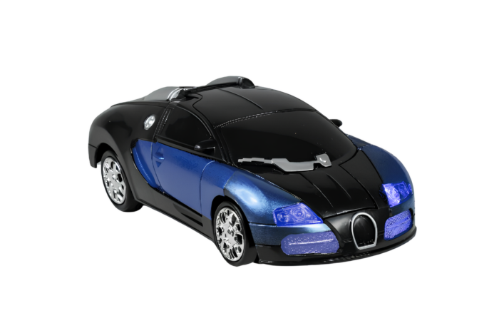 Auto deportivo tipo Transformers - Imagen 1