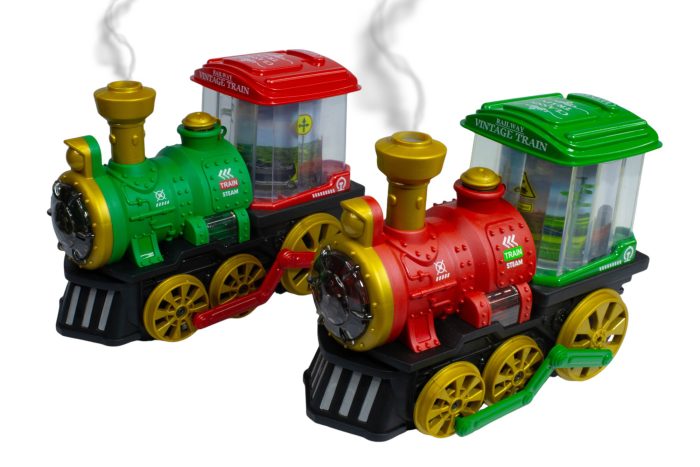 Tren con luces, sonido, movimiento y genera vapor - Imagen 1