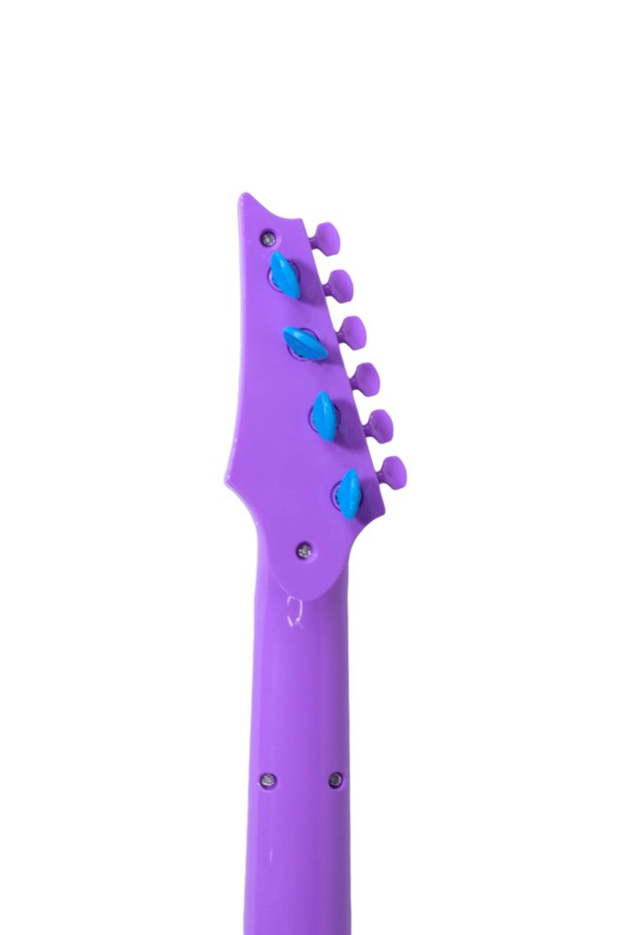 Guitarra strato de juguete rosada - Imagen 3