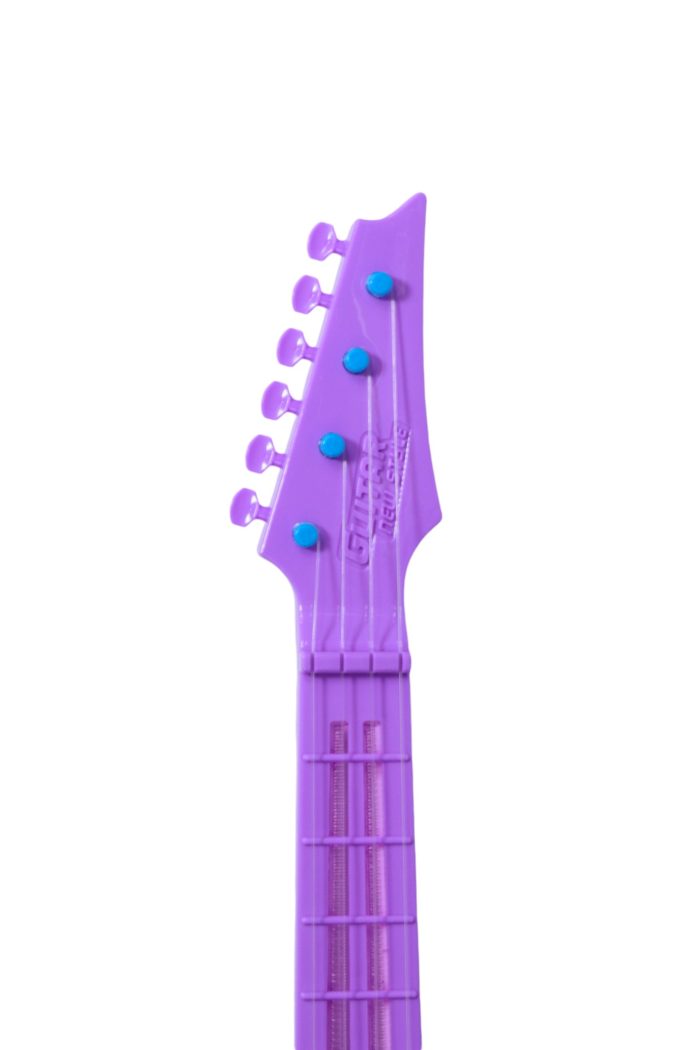 Guitarra strato de juguete rosada - Imagen 2