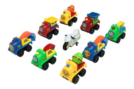 Set de 9 autos de construcción