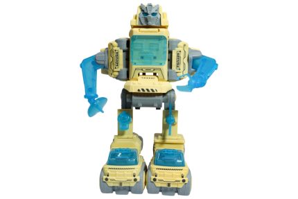 Set 5 autitos para crear un robots beige