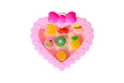 Caja corazón con 7 anillos de frutas