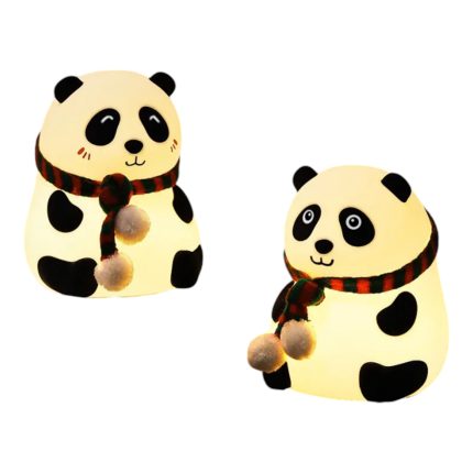 Lámpara de Panda con Bufanda