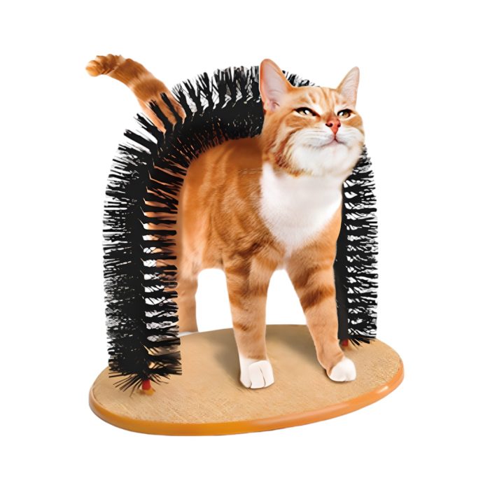 Cepillo Para Gatos Con Forma De Arco - Imagen 1
