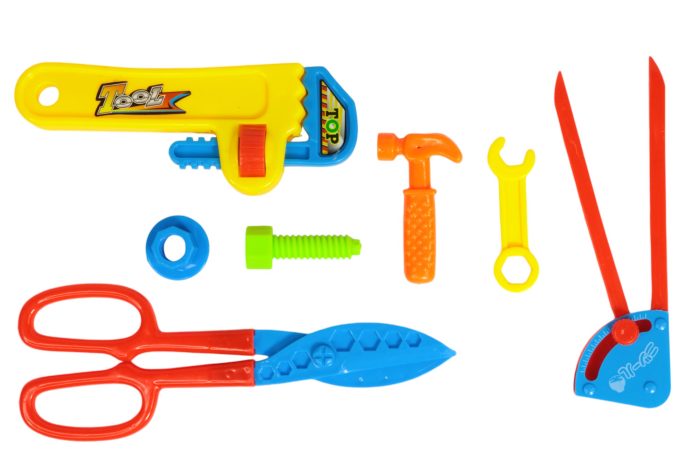 Set herramientas 7 piezas tijera grande o prensa TOOL - Imagen 3
