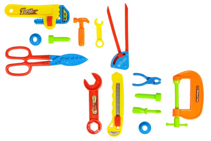 Set herramientas 7 piezas tijera grande o prensa TOOL - Imagen 1