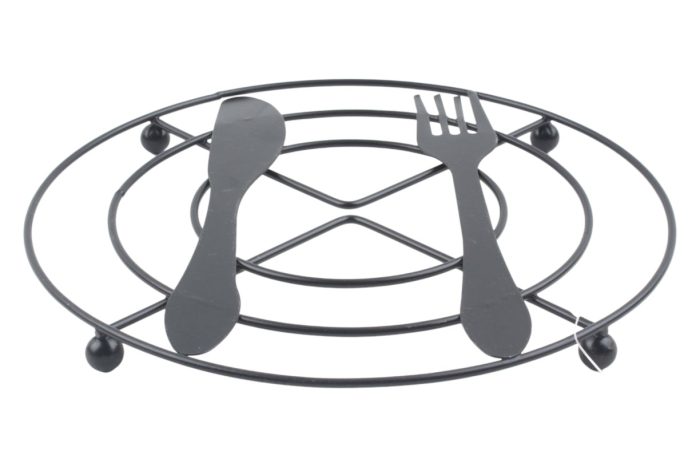 Posa Platos y Ollas Diseño Cubiertos 18cm - Imagen 2