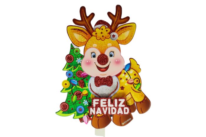 Estacas de jardín navideñas 73x22cm - Imagen 3