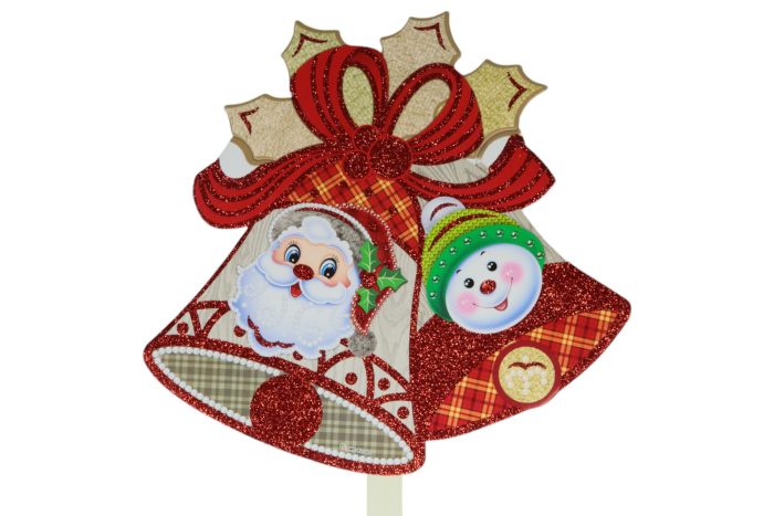 Estacas de jardín navideñas 75X25cm - Imagen 2