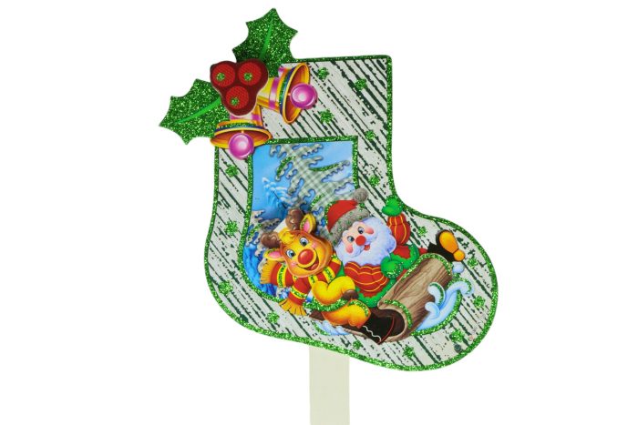 Estacas de jardín navideñas 70X18 cm - Imagen 6
