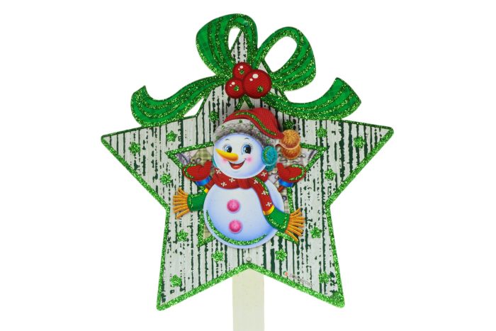 Estacas de jardín navideñas 70X18 cm - Imagen 5