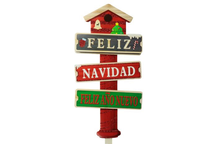 Estacas de jardín navideñas 83x21cm - Imagen 5