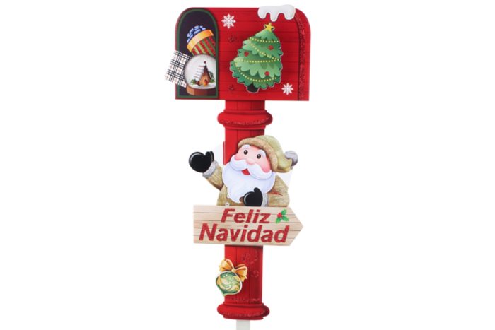 036875-2 Estacas de jardín navideñas 83X22CM - Imagen 2