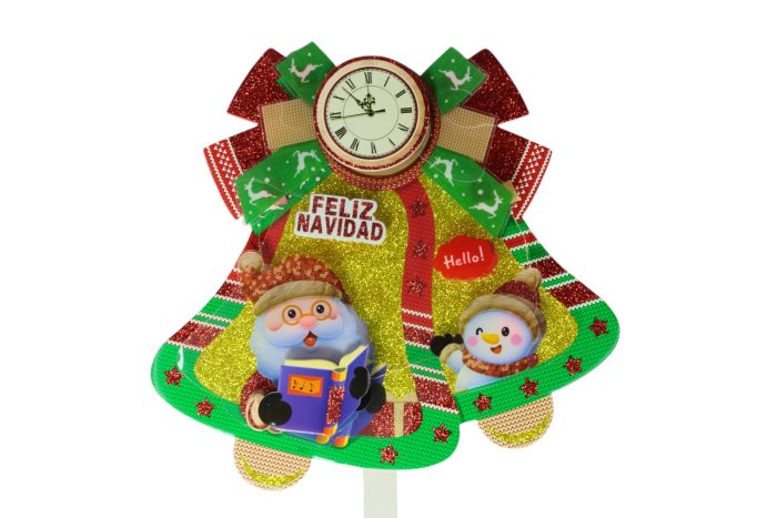 Estacas de jardín navideñas con luces 75x27cm - Imagen 5